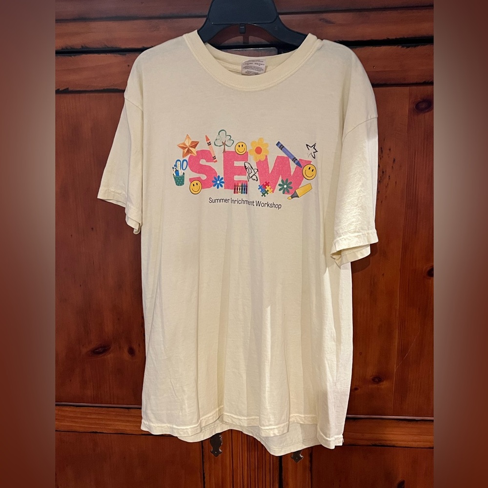 Comfort Colors Yellow Graphic Tee